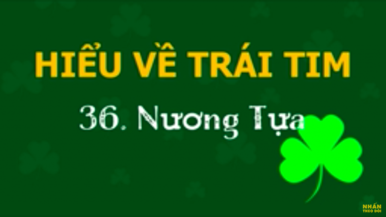 nương tựa hiểu về tr&aacute;i tim